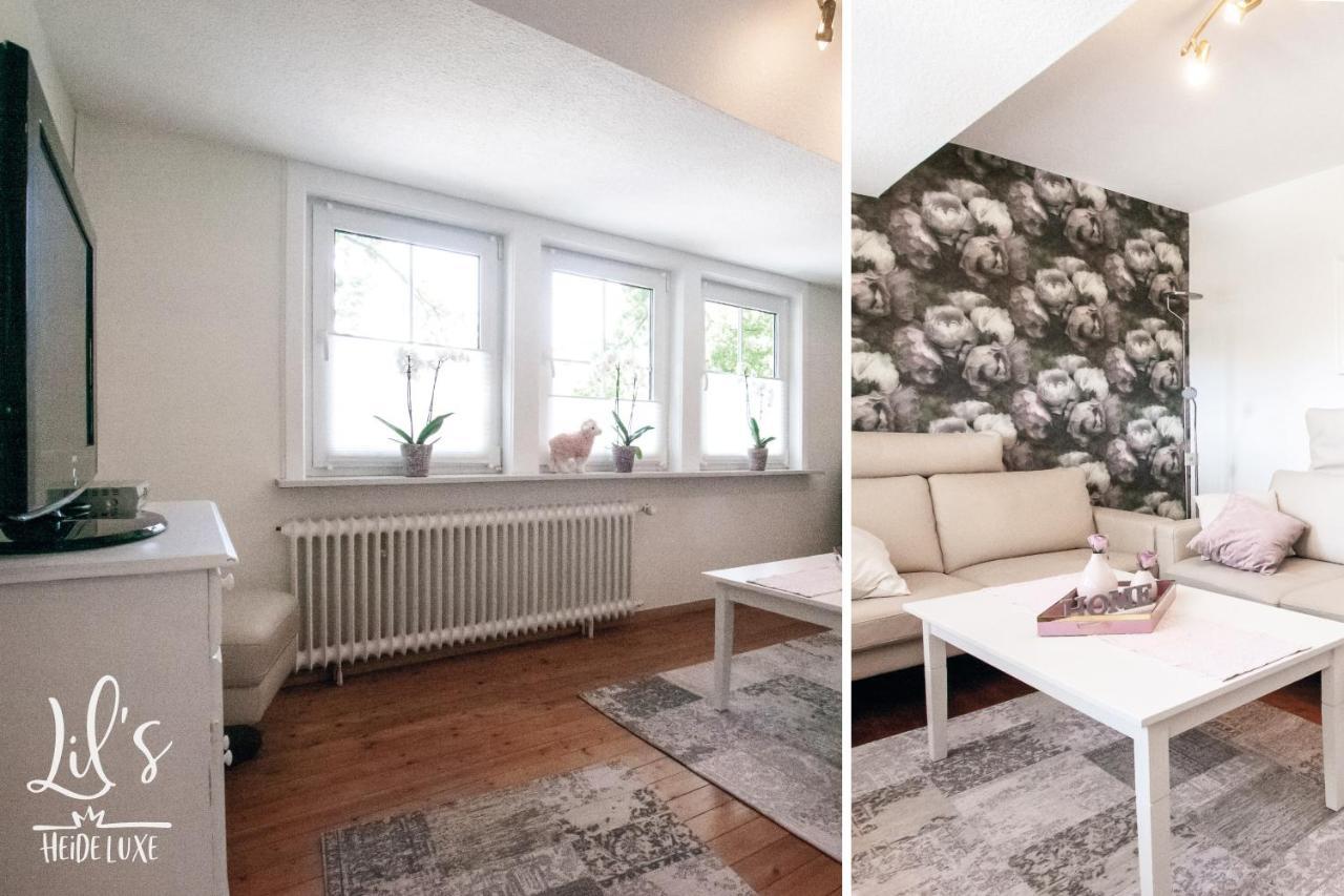 Ferienwohnung Lil'S Heideluxe Schneverdingen Exteriör bild